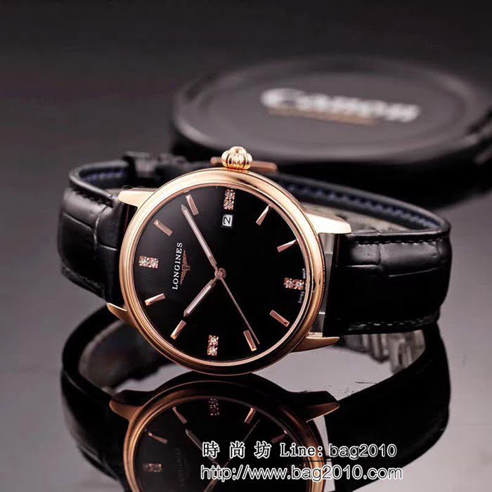 LONGINES浪琴 經典大三針 全自動機械 精品男士腕表 WSS0257